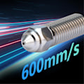 Miniatyrbilde 2 av 5: TS-For K1, K1 Max Skriver Høytrykksdyser 0.4mmx2stk/0.6mmx2stk/0.8mmx1stk/1mmx1stk 6stk Totalt