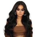 Äkta hårperuk för kvinnor, äkta hår, body wave lace-peruk, äkta hår