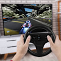 Miniatyrbillede 5 af 5: MH-2 * Rat til Wii (sort), Racing Rat Joystick