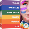Miniatyrbilde 1 av 5: Holi Fargepulver / Festival Pulver - 6x100g