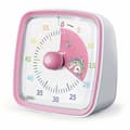 New Models Yunbaoit Rainbow Visual Timer - 60 Min Countdown, Night Light, Silent, Classroom & Kitchen Timer for Home, School & Office Pink