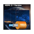 Pikkukuva 5 / 5: 1,5 m HDMI 2.1 -kaapeli - Ultra HD 8K - Kullattu
