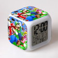 Miniatyrbild 1 av 4: Fyrkantig Super Mario 3 tum liten Mini LED Digital Pojke Anime A