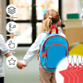 Miniatyrbilde 4 av 5: 40 stk Reflekshengere, Stjerne Reflekshengere Barnreflekshengere for Skolevesker - Perfekt