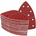 Miniatyrbillede 1 af 4: TS-25 stk. │ 11 huller │ 105 x 152 mm │ korn 60 │ til multipudsere │ Slibepapirark │ Slibepapir