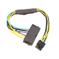 Pikkukuva 3 / 5: TS-Atx 24p - 8p -sovitinkaapeli 8-nastainen virtajohto 3020 7020 9020 T1700 -sovitinvirtajohto 30cm