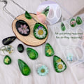 Miniatyrbillede 2 af 5: Harts forme Silikoneforme Forme Harts øreringe Forme
