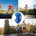 Miniatyrbild 5 av 5: TS-12 st Trampolinskydd 25 mm, trampolinskydd för att fästa säkerhetsnätet på nätstolparna på T