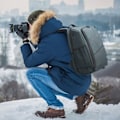 Miniatyrbild 2 av 4: TS-Waterproof Camera Backpack for Photo Equipment Large Capacity - Grey