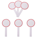 Miniatyrbillede 4 af 4: 6 stk. Skum Whiteboard Håndholdt Whiteboard Enkeltsidede Paddler Auktioner Polstring Whiteboard