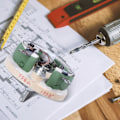 Miniatyrbild 4 av 5: TS-100 Watt 100 Ohm Keramisk Skivreostat Resistor
