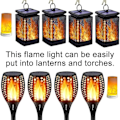 Miniatyrbilde 4 av 5: 2 sett Acsergery LED-flammelamper med fjernkontroll. USB-ladbare flammeffekt