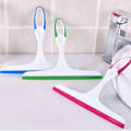 Miniatyrbillede 2 af 4: Bruserenser Squeegee, til brusebad, vindue og glas, dobbeltsidet multi-overflade vinduesrenser (3-pak]