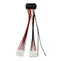 Miniatyrbillede 2 af 5: TS-20pin Atx Til 2-port 6pin At Psu Konverter Strømkabel 20 Pin Atx Til At Strømkabel 20cm Til 386 286