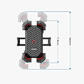 Miniatyrbillede 3 af 3: TS-Joyroom Mobilholder til motorcykel - Sort