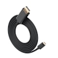 Miniatyrbilde 2 av 5: INF USB-C til Displayport (DP) adapterkabel 1,8 m Svart