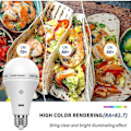 Miniatyrbild 2 av 5: USB Rechargeable Light Bulb with Remote Control 7W