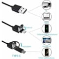 Miniatyrbild 4 av 5: 1 st USB ormkamera, 2,0 MP IP67 Vattentät USB C-kontakt