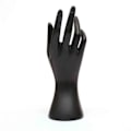 Miniatyrbillede 1 af 4: Skyltedukke Hånd Finger Smykker Handske Ring Display Stand Holder - Perfekt sort
