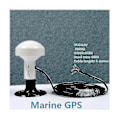 Miniatyrbild 3 av 5: 2024 Rs232 GPS Marin GPS Mottagarantennmodul NMEA 0183 Hastighet 4800 Spänning 12V Kabel 5m