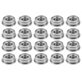 Miniatyrbilde 1 av 5: TS-20 stk. Mf84zz Lf840zz Skjermet Flenset 4 X 8 X 3mm Modell Kuleflenslager