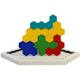 Miniatyrbilde 4 av 5: Tre Tangram Puslespill, Tetris Tangram Montessori Puslespill Jigsaw Ge - Perfekt