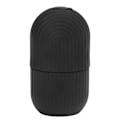 Miniatyrbillede 1 af 5: Ismaskeform i silikone til ansigtet, genanvendelig, til ansigtspleje, sort, med striber Black