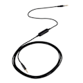 Miniatyrbillede 2 af 5: TS-Lydkabel med 3,5 mm-stik til HyperX Cloud MIX / Cloud Alpha