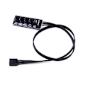 Miniatyrbild 1 av 5: TS-40cm 1 till 5 4-pin Molex Tx4 Pwm Fläkt Cpu Hub Splitter PC Chassi Kylare Förlängningskabel Adapter