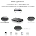 Miniatyrbild 3 av 3: USB 3.0 till IDE och SATA-konverterare Extern hårddiskadapterkit för Universal 2,5/3,5