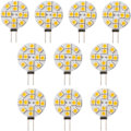 Miniatyrbillede 1 af 4: 10x G4 LED-pære Ikke dæmpbar varm hvid 2700K 180° pære