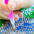 Miniatyrbillede 3 af 5: Diamantbroderi Værktøjssæt Multicolor multicolor