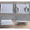 Miniatyrbillede 2 af 2: TS-Vit sengehylde i ABS-plast - 32cm
