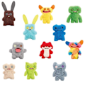 Miniatyrbild 4 av 4: Fuggler Snuggler Edition Ranbid Kanin Brun Brun Ranbid Kanin Brun