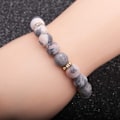 Miniatyrbilde 4 av 5: Helbredende armbånd for kvinner, angst krystallarmbånd chakra perler