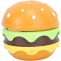 Miniatyrbillede 1 af 5: Hamburgerlampe skrivebordslampe dæmpbar touch-kontakt USB genopladelig læselampe