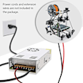 Miniatyrbillede 4 af 5: TS-Switching Strømforsyning Dc24v 15a 360w LED Strip Transformer Adapter