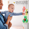 Miniatyrbillede 4 af 4: PCS Baby Bade Spinner Legetøj med Roterende Sugekop