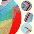 Miniatyrbilde 3 av 5: A4 glitterpapir, 10 tilfeldige farger 20 ark kartong - Perfet