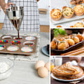 Miniatyrbilde 3 av 5: Batterdispenser i Rustfritt Stål med Stativ for Donuts, Muffins, Pannekaker, Baking
