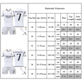 Miniatyrbillede 2 af 2: Fodboldtrøje børn nr. 7 Vinicius fans fodboldtrøjesæt hjemmekamp børn drenge trøje træningsdragt trøje+shorts+strømper 12-13 år