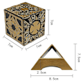 Miniatyrbild 1 av 5: Workbox med Lemarchands Lament Configuration-lås från Hellraiser Dekoration{HH}
