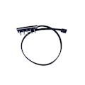 Miniatyrbild 5 av 5: TS-40cm 1 till 5 4-pin Molex Tx4 Pwm Fläkt Cpu Hub Splitter PC Chassi Kylare Förlängningskabel Adapter