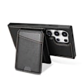 Miniatyrbillede 5 af 5: TS-Kortholder og stativ med magnet til Samsung Galaxy S24 Ultra - Sort