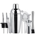 Miniatyrbillede 1 af 5: 8-delt cocktailset, barset, shaker 550ml - Rustfrit stål
