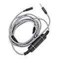 Miniatyrbillede 2 af 5: Chat Link Pro-kabel - Støjreducerende, tabsfri chatadapterkabel med metalisolator til Xbox One, PS4, Switch, 2,6 meter