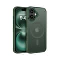 [PLEE] iPhone 17 Case - Magsafe Frosted Case - Dark Green green