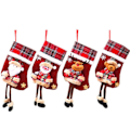 Miniatyrbild 1 av 4: 4 st Julstrumpor Julstrumpa Julstövelhängande