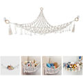 Miniatyrbillede 1 af 5: Net Hammock til Opbevaring af Fyldte Dyr Type 1 86*86*110cm