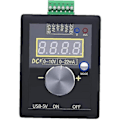 Miniatyrbilde 1 av 5: Signalgenerator 0-10v/0-4-20ma Strømspenningssimulering Håndholdt signalgenerator Innebygd litiumbatteri For Plc Panel Feilsøking Svart Praktisk